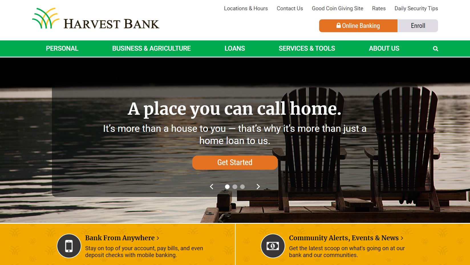 Harvest Bank | Online Banking Information Guide